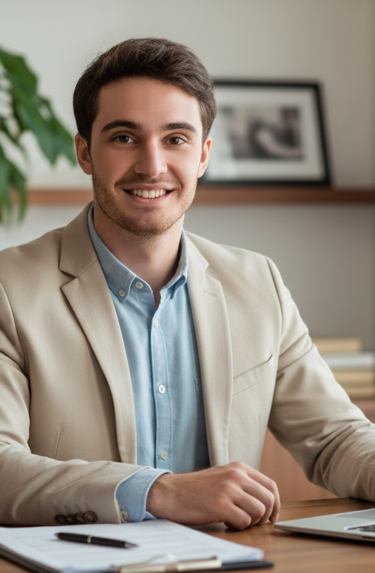 Young man - AI Prompt Example Image