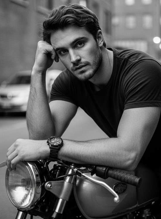 Young man - AI Prompt Example Image