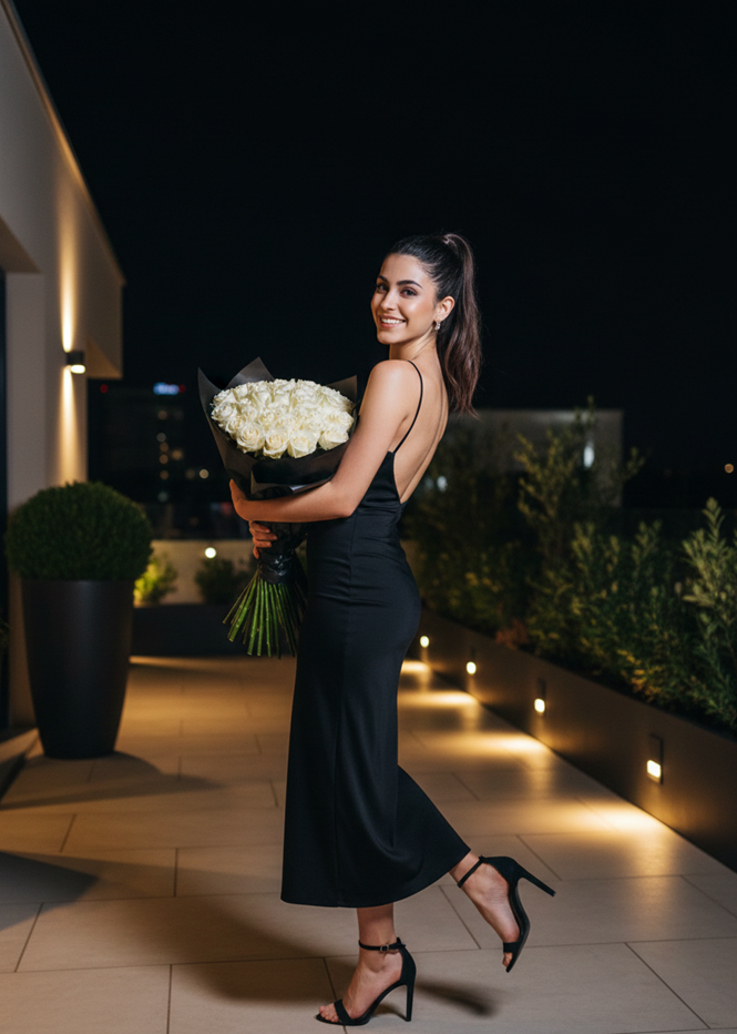 Woman, Girl - AI Prompt Example Image