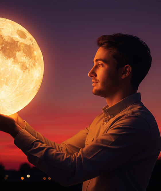 Young man - AI Prompt Example Image